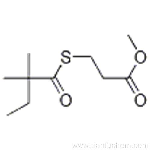 Propanoic acid, 3-[(2,2-dimethyl-1-oxobutyl)thio]-, methyl ester CAS 938063-63-9